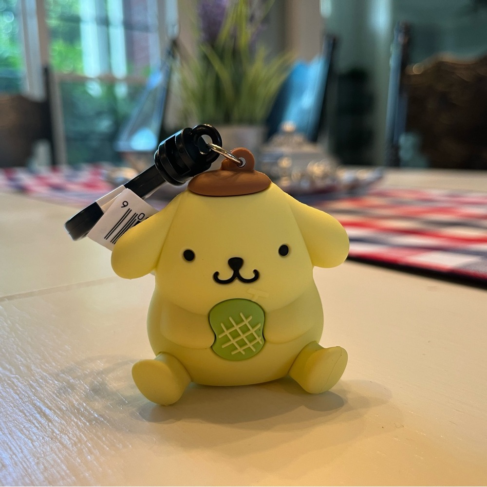 Pompompurin Sanrio Hello Kitty and Friends Bag Clip